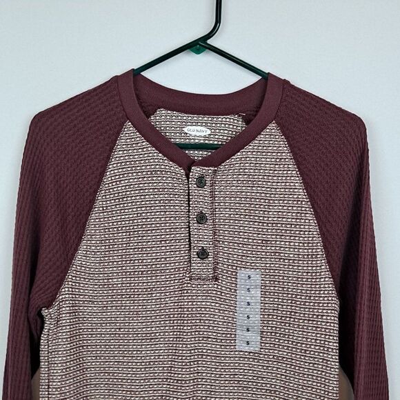 Old Navy Mens henley sweater  NWT - Picture 2 of 9
